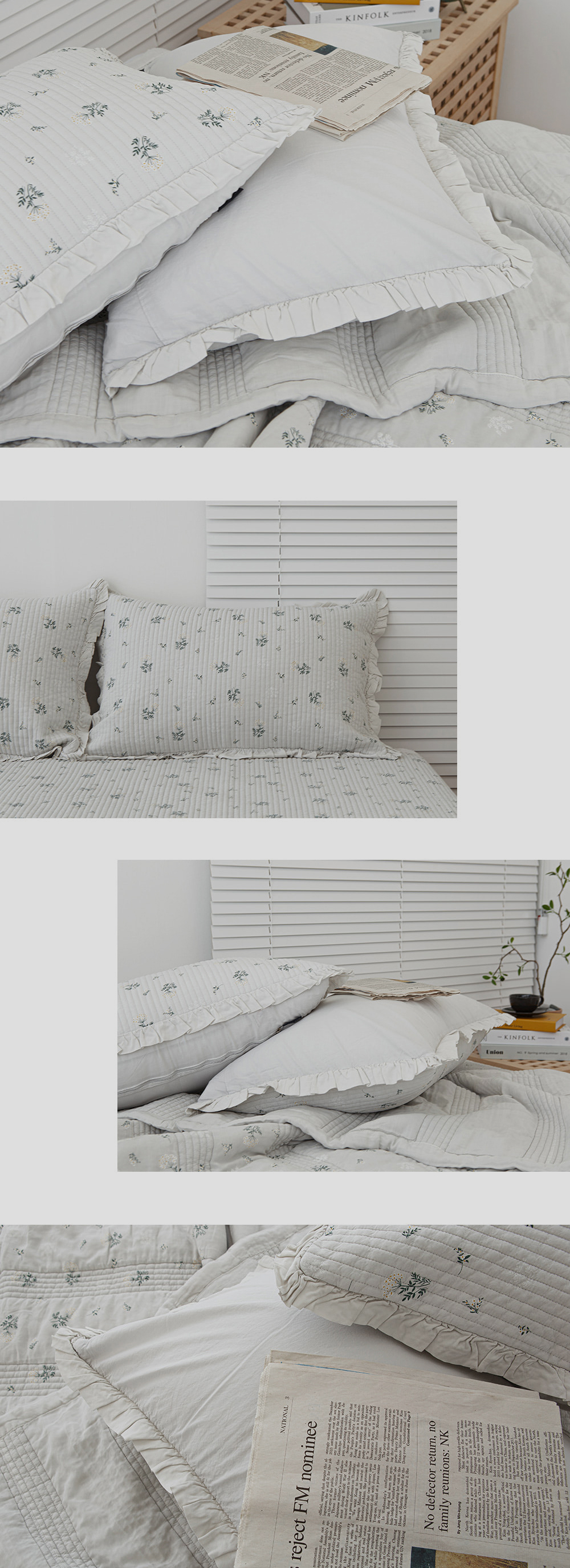 B42.清甜花草韓國雙人被Q