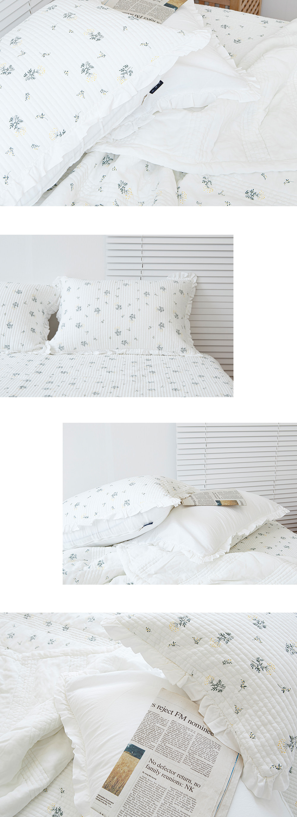 B42.清甜花草韓國雙人被Q