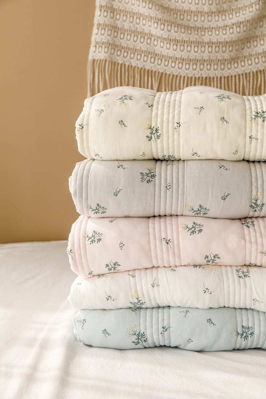 B42.清甜花草韓國雙人被Q