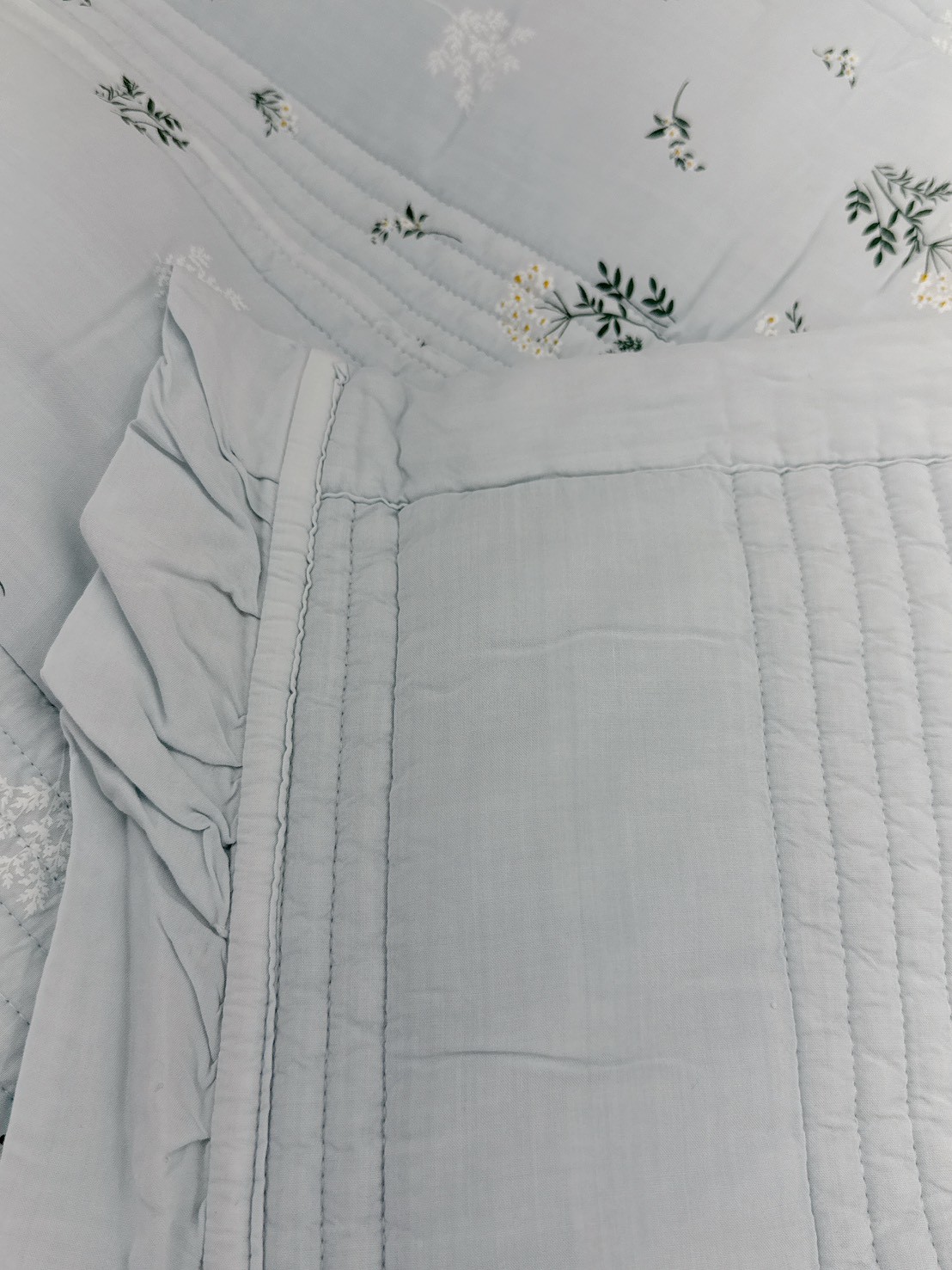 B41.清甜花草韓國單人被S