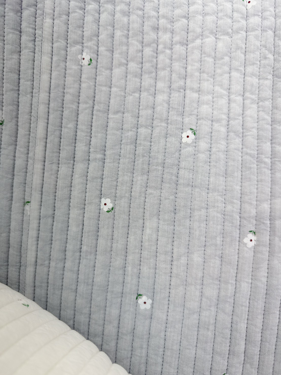 B37.莫蘭迪小花韓國雙人被Q