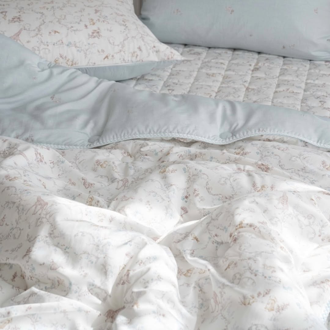 B32.童話長頸鹿小動物韓國枕頭套(單入)