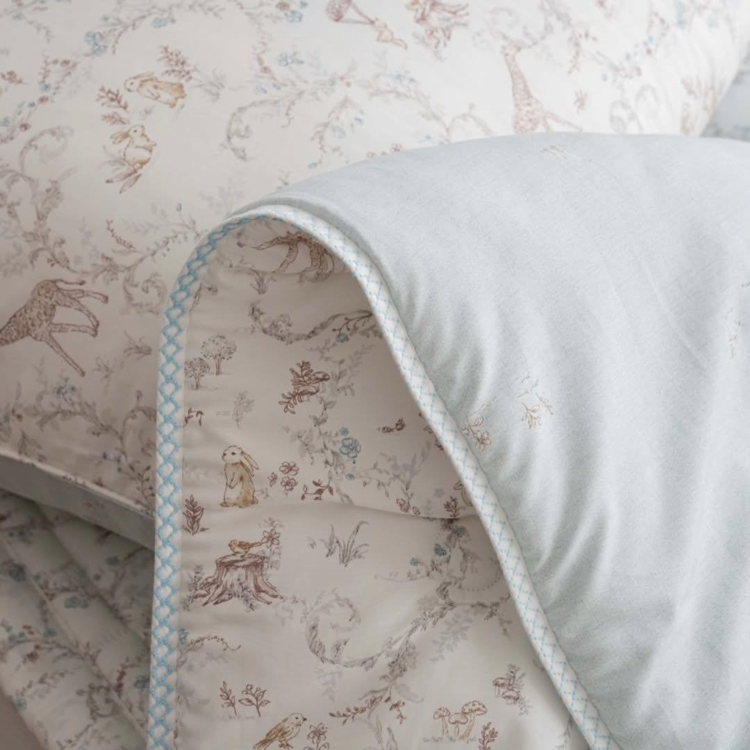 B32.童話長頸鹿小動物韓國枕頭套(單入)