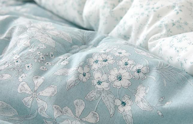 B17.Laura Ashley沉靜花園雙人被Q