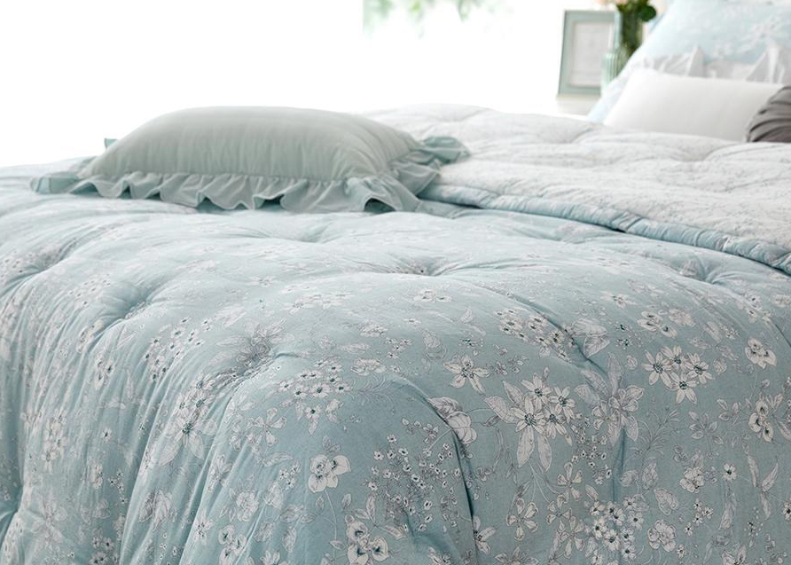 B17.Laura Ashley沉靜花園雙人被Q