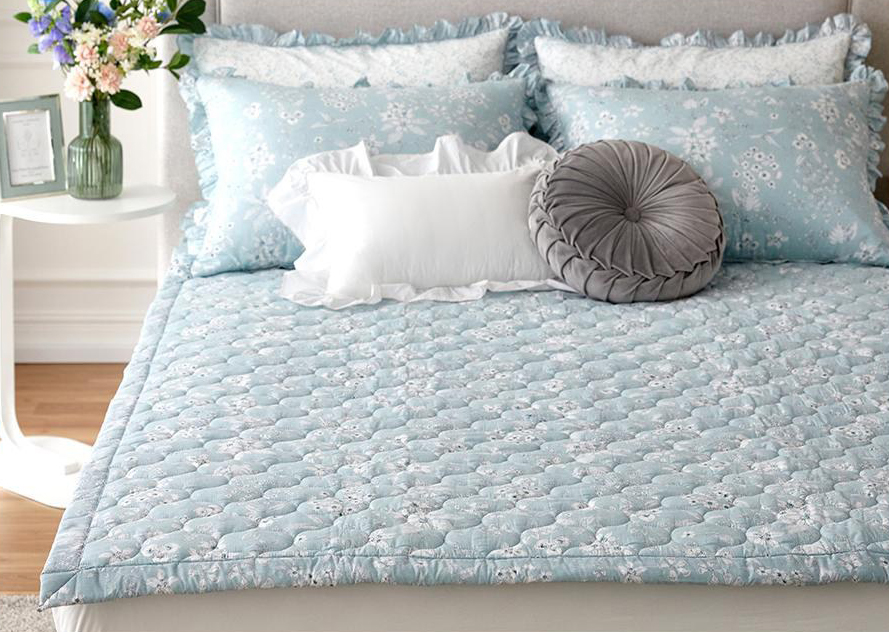 B17.Laura Ashley沉靜花園雙人被Q