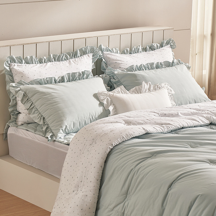 B07.Laura Ashley新清小花單人被S