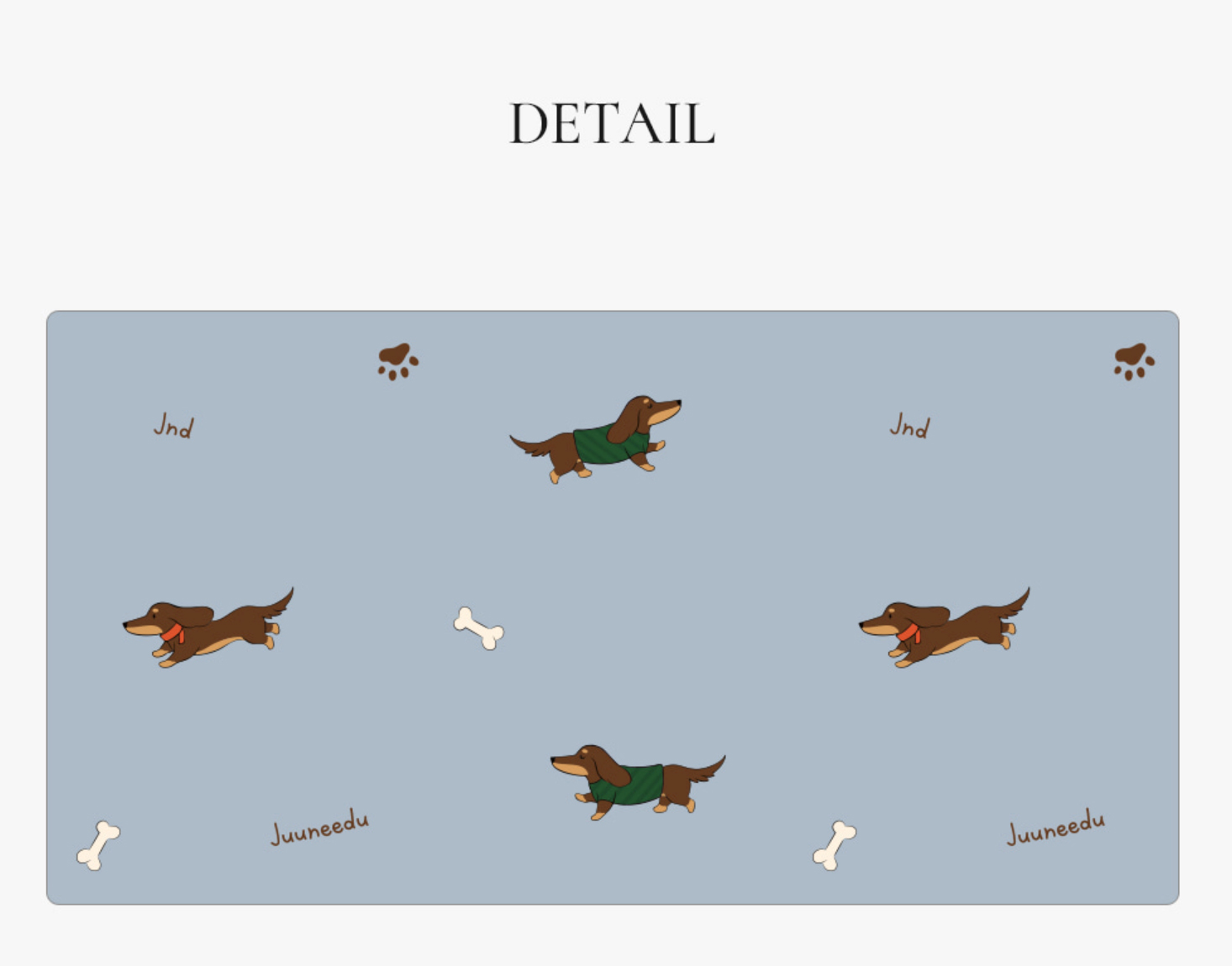 A03.臘腸狗狗睡衣套裝(上衣+長褲)