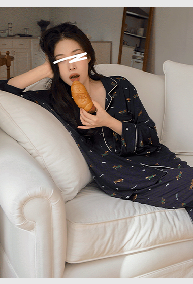 A03.臘腸狗狗睡衣套裝(上衣+長褲)